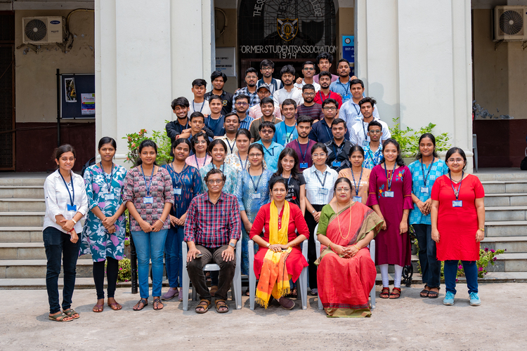Group photos of the final year students (2025) with their teachers